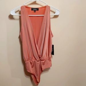 Lulu's body suit, nude NWT